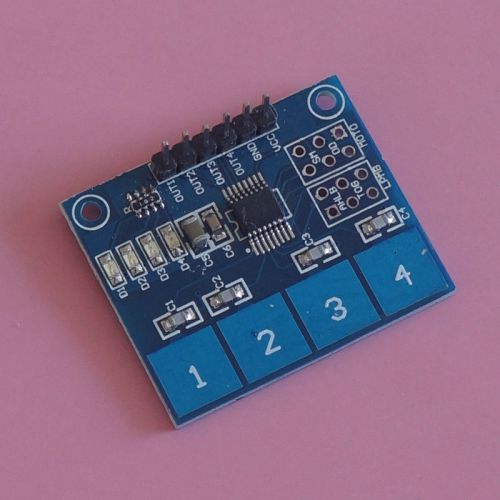 TTP224 4 Channel Capacitive Touch Button Switch Module Touch Sensor