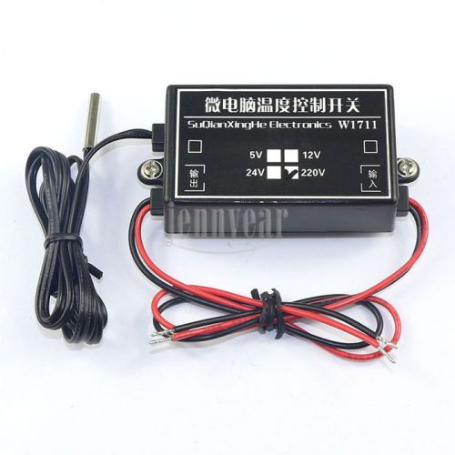 Ac 220v mcu adjustable thermostat switch heat cool temperature control for sale