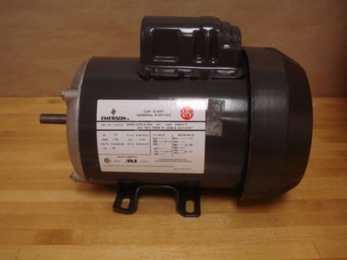 U.s. motors emerson 1/2 hp gp ac motor, 1725 rpm, 115/208-230v, 1 phase (60b) for sale