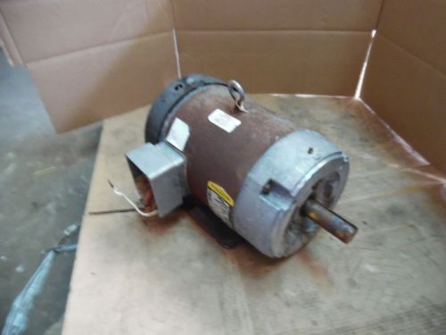 BALDOR 10HP INDUSTRIAL MOTOR, V 208-230/460, RPM 3500, FR 215TC, USED