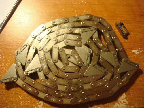 TSUBAKI EK2040 Roller Chain STAINLESS 1IN PITCH 8FT &amp; 1 Connecting Link