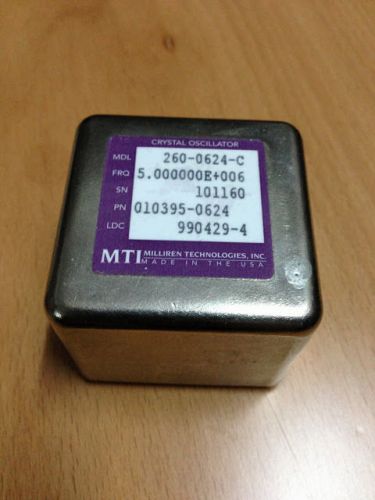 MTI 260 5mhz ultra high stability high reliability sc-cut ocxo oscillator