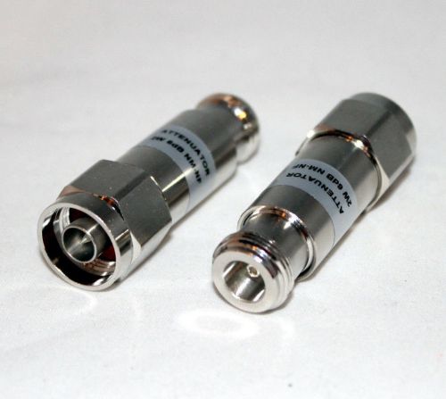 N attenuator N male to N female connector adapter 6 dB 2W; US Stock; Fast Ship