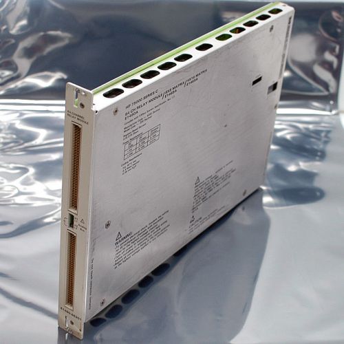 Hp e1460a vxi bus relay multiplexer module 64-channel 75000 series c plugin card for sale