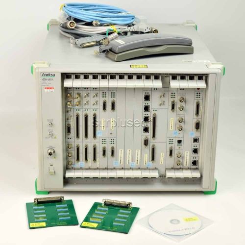 Anritsu MD8480A W-CDMA Signalling Tester and Accessories