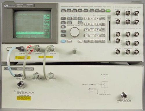 Hp agilent 8922m + 83220e gsm/dcs/pcs ms multi-band rf test system set for sale