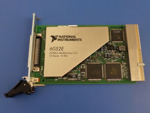 National instruments pxi-6052e ni daq card, multifunction, analog input for sale