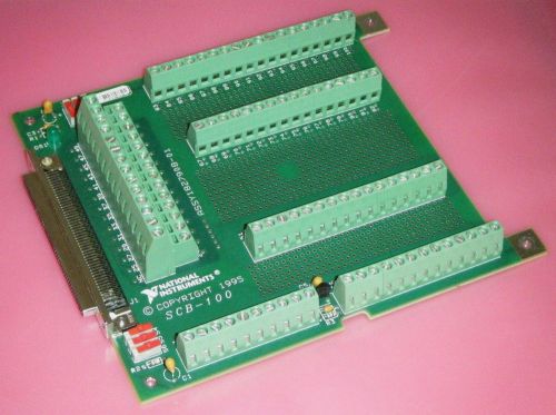 National instruments ni scb-100 screw terminal board out of case for sale