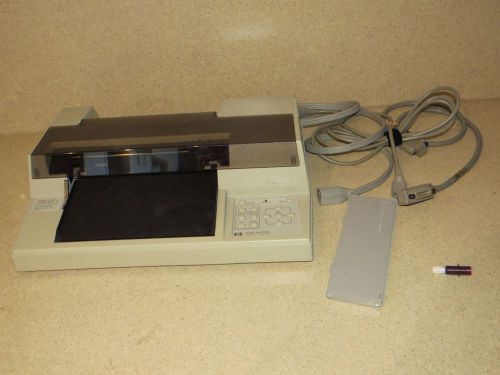 Hp hewlett packard 7470a plotter w/ some accessories for sale