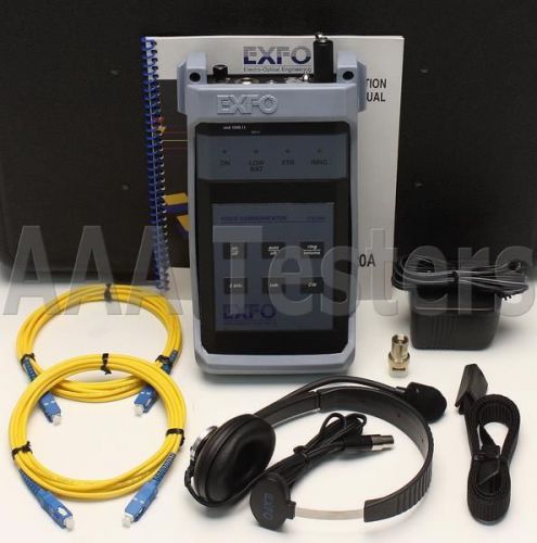 Exfo vcs-20a multifunction fiber optic talk set vcs20a for sale