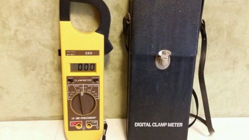 Ex Working Condition BK Precision 350 AC DC Clampmeter w Case