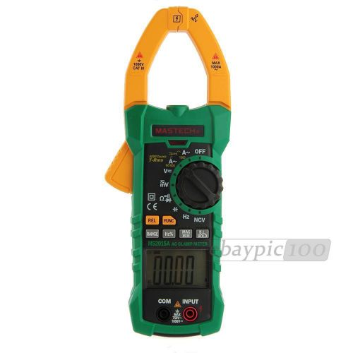 Digital clamp meter multimeter ac dc current voltage resistance ohm tester for sale