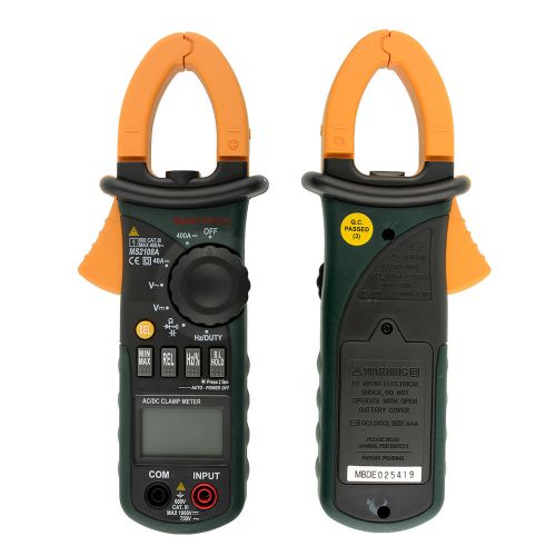 Useful Digital MS2108A 400A AC-DC Current Clamp Meter Tester Home Hobby Tools