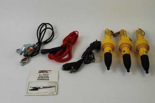 Lot of 3 Communications Technology C-9970 Voltage Detector