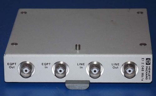 Hp agilent j2302-62905 communication e1 module 2048 mb/s for j2302 / warranty for sale