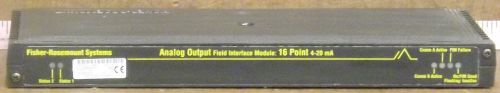 FISHER-ROSEMOUNT SYSTEMS 10P58080005 16-POINT ANALOG OUTPUT MODULE *MAKE OFFER*