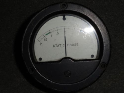 Vintage Wacline Model AED Static Phase Meter