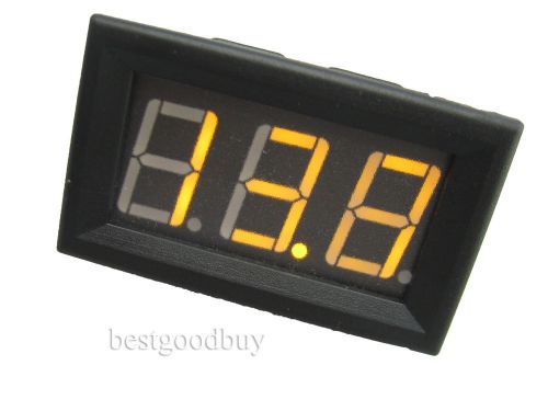 0.56&#034; 3 wire dc3.5-30v/0-200v dual channel yellow led digital voltmeter measure for sale