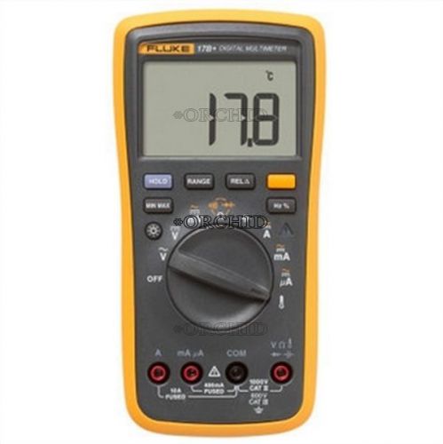 Fluke 17b digital multimeter w/ temperature &amp; frequency 12 months warranty for sale