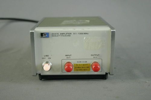 Hp/agilent 8447e amplifier 0.1-1300 mhz for sale