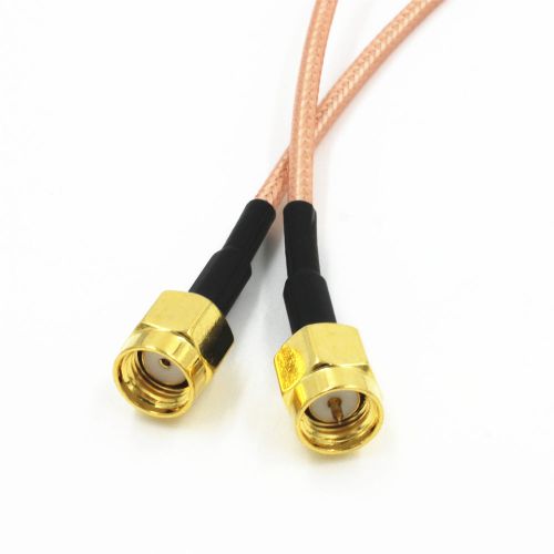 1pcs SMA male to RP-SMA male jack  RG316 pigtail RF straight cable 30cm
