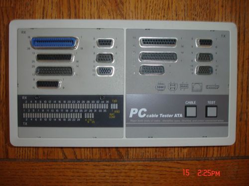 PC CABLE TESTER ATA MODEL 258991