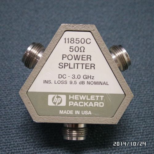 *Tested* HP/AGILENT, 11850C 3-Way Power Splitter, 50 Ohm DC - 3GHz
