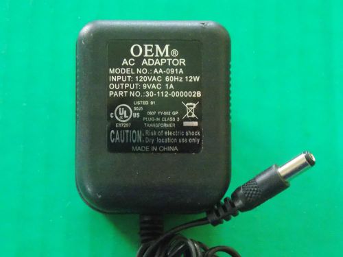 AC Power Adapter Supply OEM AA-091A Computer Multi-Purpose