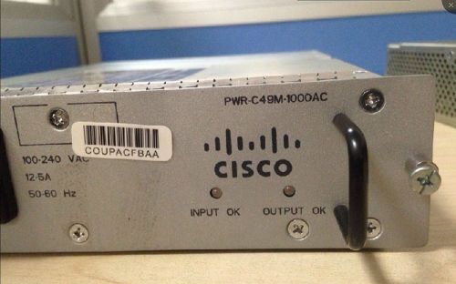 1PC CISCO 341-0210-01 PWR-C49M-1000AC power Supply for WS-C4900M