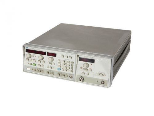 Hp/agilent 5.9-12.4 ghz 50 mw sweep oscillator 8350b rf plug-in 83545a generator for sale