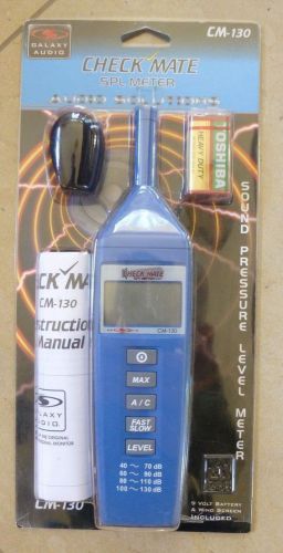 Galaxy Audio CM130 Sound Level Meter - (New)