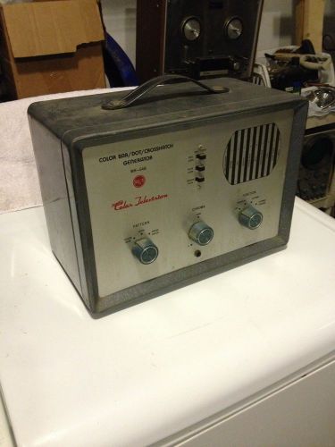 Vintage RCA Color Television Color Bar/Dot/Crosshatch Generator Model WR-64A