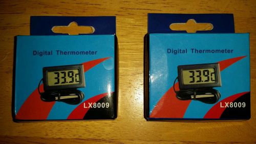 Two  digital thermometers