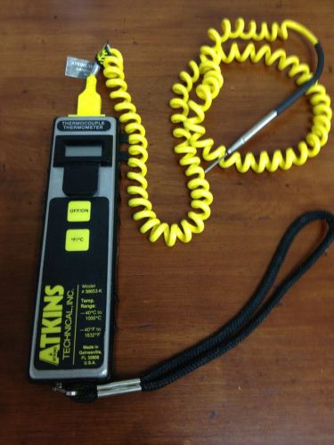Atkins Technical Inc. Thermocouple Thermometer Model # 38653-K