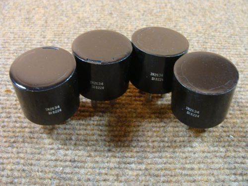 Lot of 4) 1n2634 solid state rectifiers replacement for 83 mv vacuum tube for sale