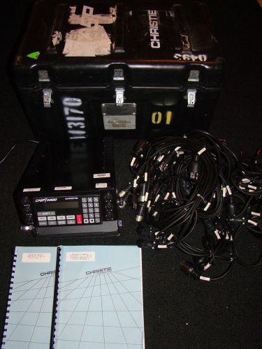 Christie Analyzer ChargerCASP200H(M) with Case &amp; Cables - Guaranteed Working