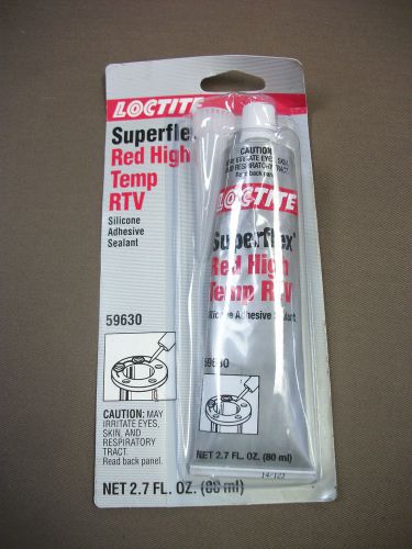 Loctite red super flex high temp rtv 59630 for sale