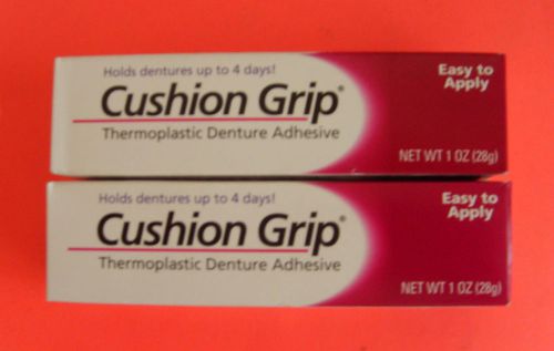 * HURRY STOCK UP NOW! * Cushion Grip Thermoplastic Denture Adhesive, TOP SELLER