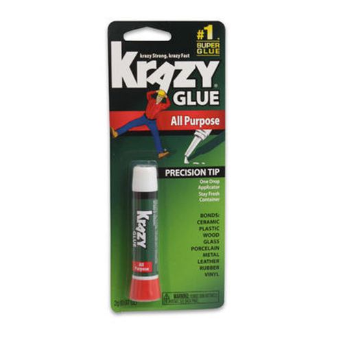 1pk krazy glue all purpose super glue original formula 0.07oz &#034;made in japan&#034; for sale
