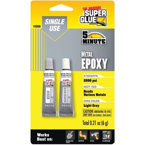 The original super glue 5 minute metal epoxy new! for sale