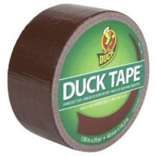 Shurtech Duck Brand Colored Duct Tape 1.88&#039;&#039; x 20 Yards Mud Puddle (brown)