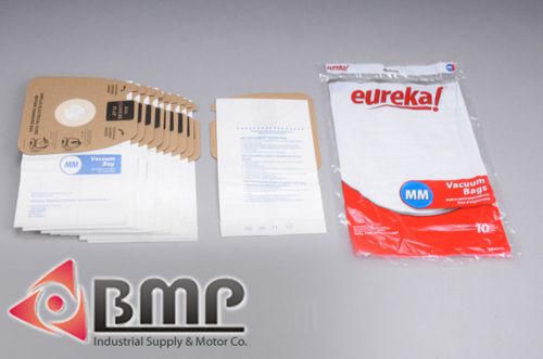 Brand new paper bags-eureka, mm, 10pk, mighty mite 3, canister oem# 60297a-10 for sale