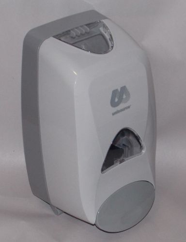 Unisource U23095 1250ml Wall Mount Foam Hand Soap Dispenser White Grey