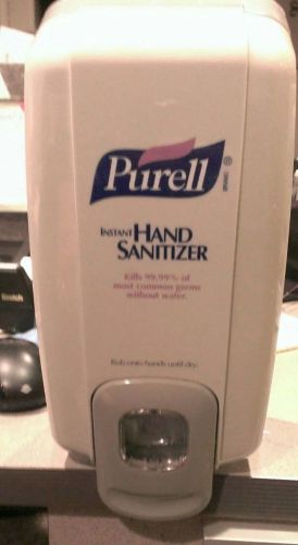 Purell NXT Space Saver Hand Sanitizer Dispenser Used Includes 75% Full of Soap