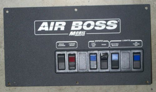 Athey mobil ra730 street sweeper control panel p2000920, new, bad switch for sale