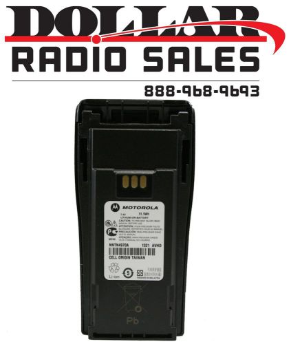 New Motorola OEM NNTN4970 Li-Ion Slim 1600mAh Battery CP150 CP200 PR400 Radios