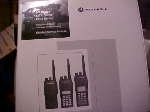 MOTOROLA SERVICE MANUAL FOR HT, MTX, AND PRO SERIES
