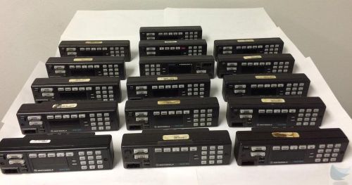 Lot of 16 motorola astro hln6432c hln6432d keypad control heads for sale
