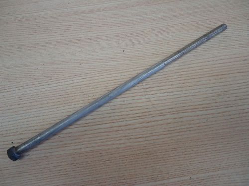 Stainless steel 3/8 in.16 tpi x  12  in. long  bolt w/4 inches of thread for sale