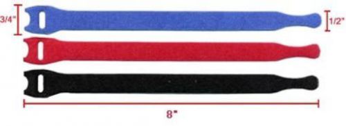 Velcro brand one wrap cable ties - 25 pieces - 12&#034; - black for sale